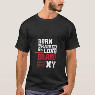Womens Born Razed Long Island NY Fjärde juli Appa T Shirt