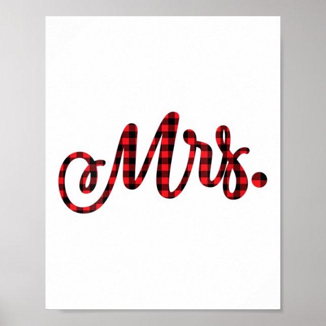 Womens Bride Groom, Jul Bröllop Matchi Poster (Framsidan)