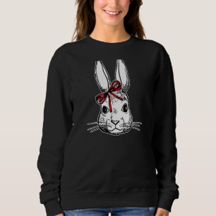 Womens Bunny Mamma Mors dag Cute Rabbit Mamma Momm T Shirt