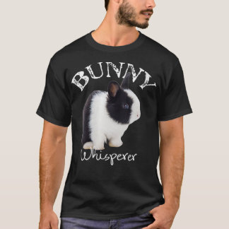 Womens Bunny Whisperer Funny Pet Rabbit Gift I Lov T Shirt