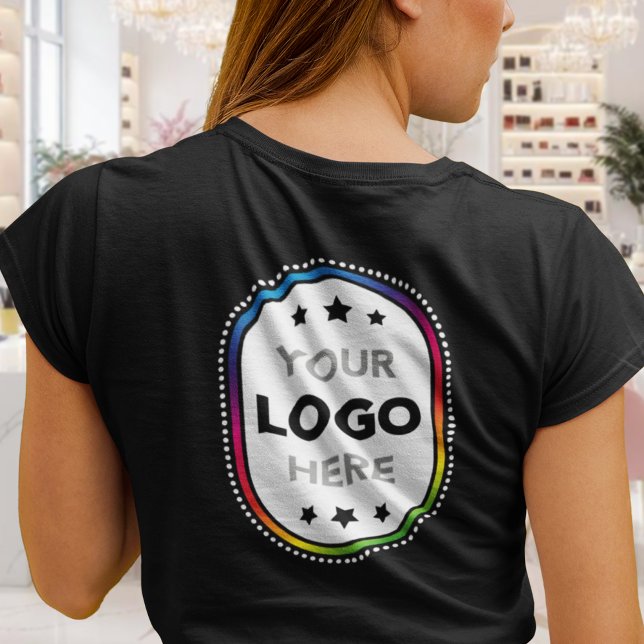 Women's Business Logo T-Shirt - Large Back Print (Skapare uppladdad)