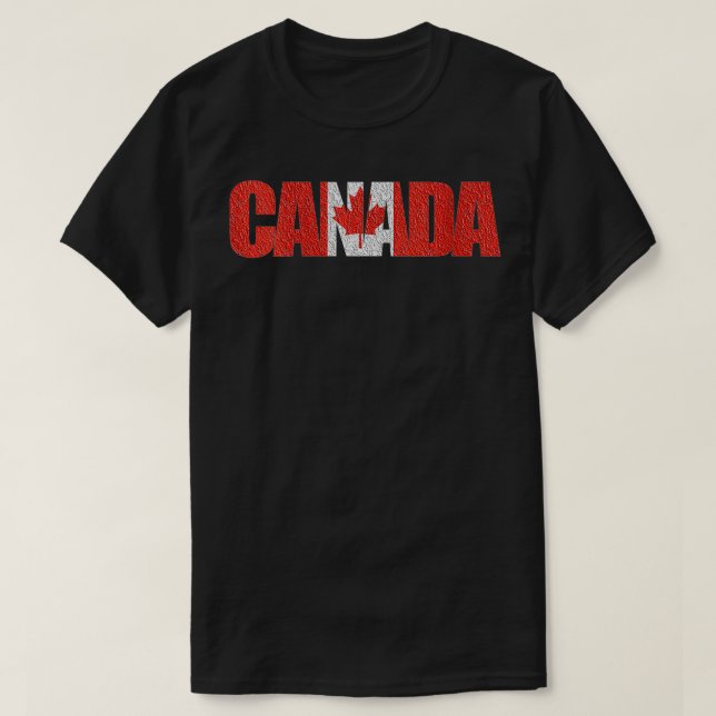 Womens Canadian Gift Canada VNeck T Shirt (Design framsida)