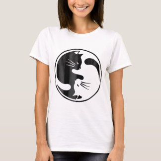 Womens Cat YinYang Shirt Cat Shirt Cat T