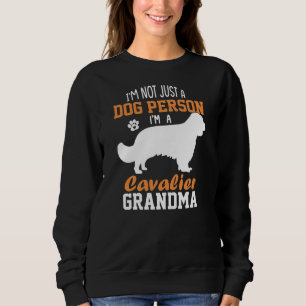 Womens Cavalier Kung Charles Spain Grandma Hund T Shirt