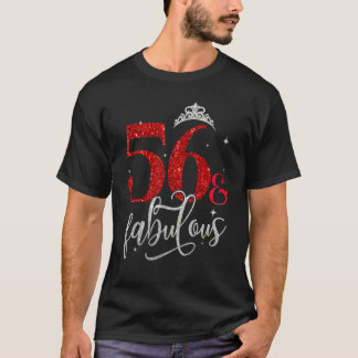 Womens Chapter 56 Est 1966 56 Years Old 56th Birth T Shirt