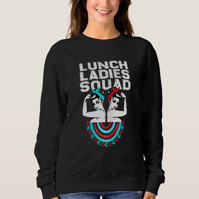Womens Chef Restaurant Team Lunch Dam Squad Av T Shirt (Framsida)