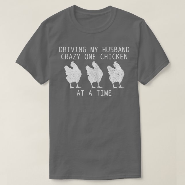 Womens Chicken Mamma Funny Crazy Chicken Dam T Shirt (Design framsida)
