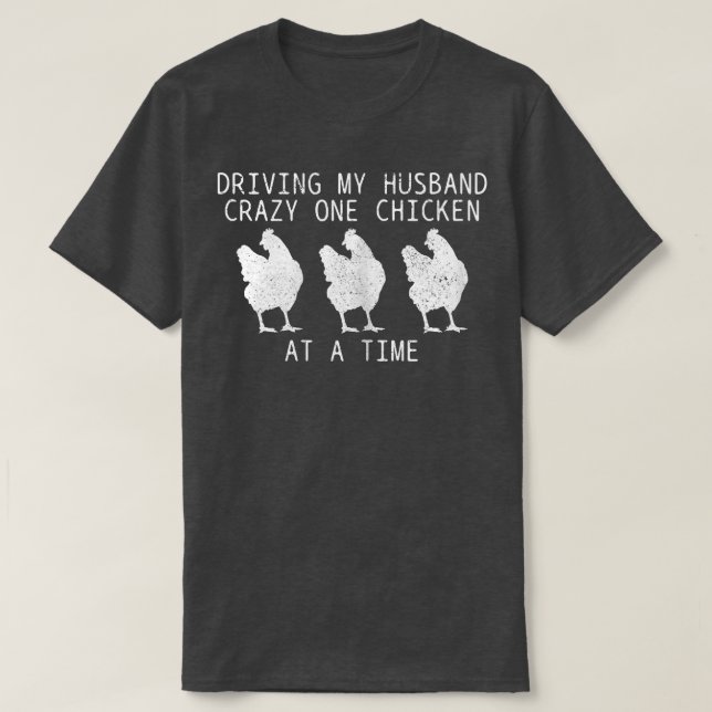 Womens Chicken Mamma Funny Crazy Chicken Dam T Shirt (Design framsida)
