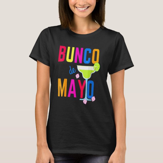 Womens Cinco De Mayo Bunco Bunco De Mayo Margarit T Shirt (Framsida)