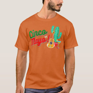 Womens Cinco De Mayo Fiesta Camisa, 5 De Mayo, maj T Shirt