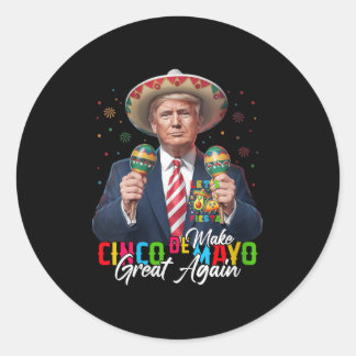 Womens Cinco De Mayo make cinco de Mayo Underbar A Runt Klistermärke