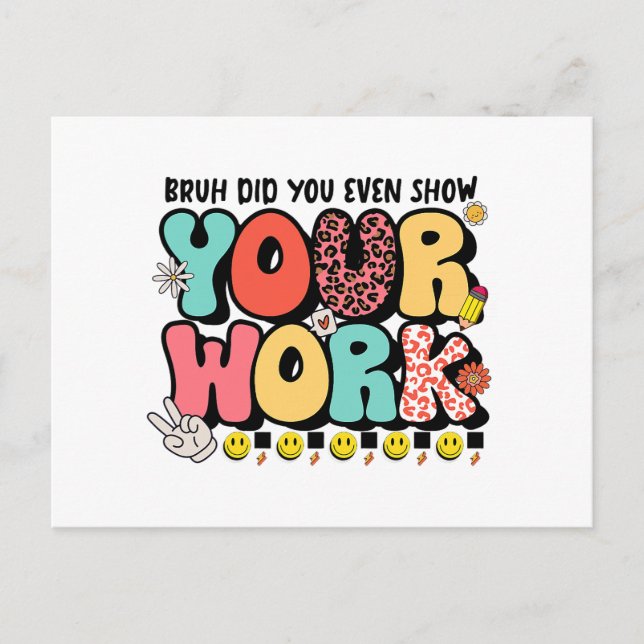 Womens Cinnamoroll Låt Bra Times Roll V-Nacke Vykort (Framsida)