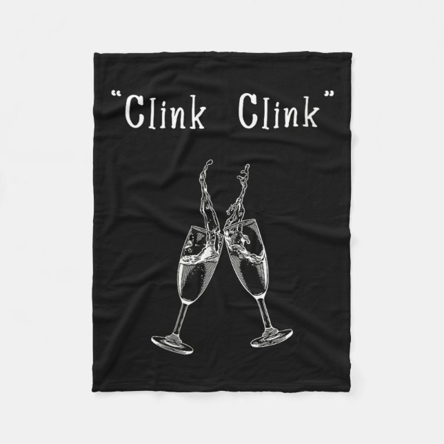 Womens Clink Clink V-neck  Fleecefilt (Framsidan)