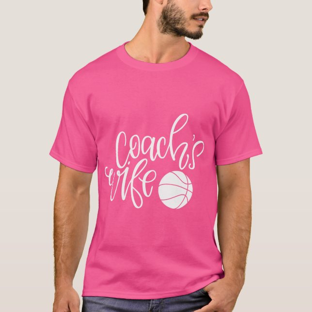 Womens Coachs maka Basketball Shirts T Shirt (Framsida)