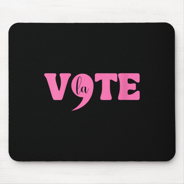 Womens Comma La Kamala Harris Punktation La Elect Musmatta (Framsidan)