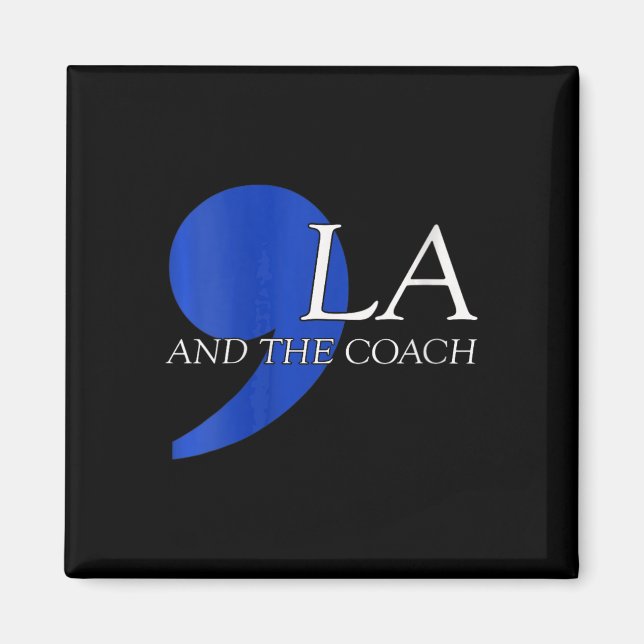 Womens Comma La Kamala Harris Tim W Coach 2024 La Magnet (Framsidan)
