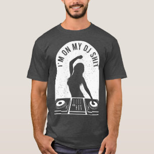 Womens Coola Deejay Image Disk Jockey MemMixer T Shirt