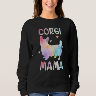 Womens Corgi Mamma Colorful Welsh Corgi Hund Mamma T Shirt