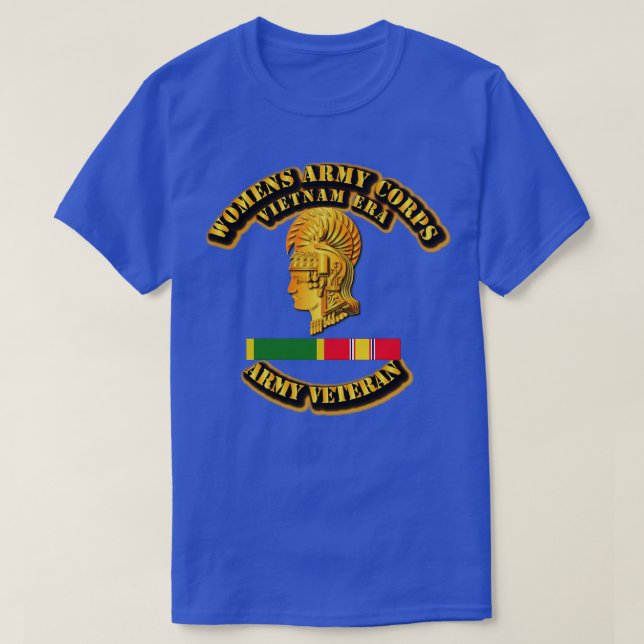 Womens Corps Vietnam Era w NDSM WAC T Shirt (Design framsida)