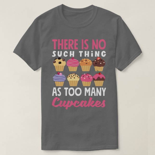 Womens Cuptårta Baking Funny Cuptårta T Shirt (Design framsida)