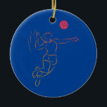 Womens Cute Beach Volleyball Girl Volleyball Julgransprydnad Keramik<br><div class="desc">Kvinna Cute Beach Volleyball Girl Volleyball  gåva. Perfekt-gåva till pappa,  mamma,  pappa,  manar,  kvinnor,  vänner och familjemedlemmar på Thanksgiving Dag,  juldag,  Mors dag,  Fars dag,  4 juli,  1776 Oberoende dag,  veterandagen,  Halloween D,  Patrick's Day</div>