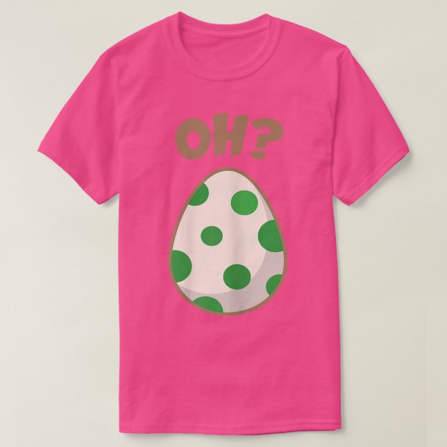 Womens Cute Egg  Oh  T Shirt (Design framsida)