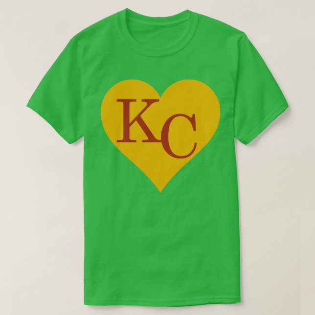 Womens Cute I Kärlek Kansas City Heart KC T Shirt (Design framsida)