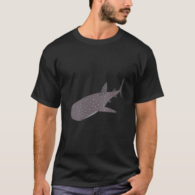 Womens Cute Whale Shark Kid T Shirt (Framsida)