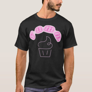 Womens Cute Yumm Cuptårta Yummy Cuptårta Tee for W