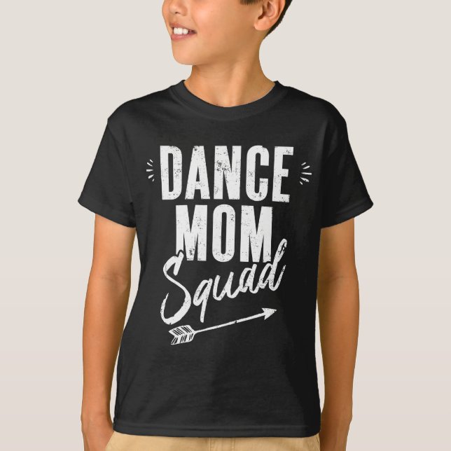 Womens DANCE MAMMA SQUAD DISTRESSED COOLA MAMMA GI T Shirt (Framsida)