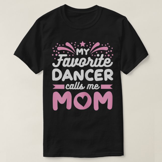 Womens Dance Mamma T Shirt (Design framsida)