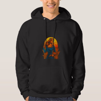 Womens Demeter Greek Mythology V Neck Hoodie