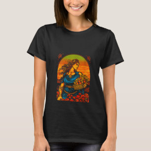 Womens Demeter grekiska Mythology Goddess Harveste T Shirt
