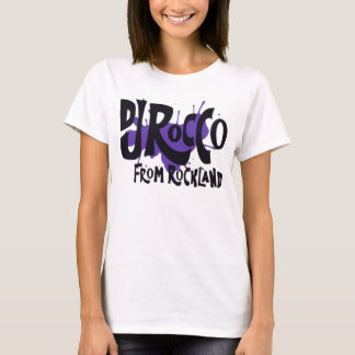 Women's DJ Rocco From Rockland Logo Black T Shirt