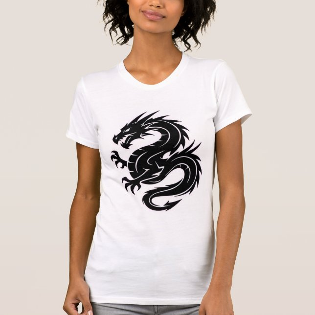 Women's dragon symbol t-shirt (Framsida)