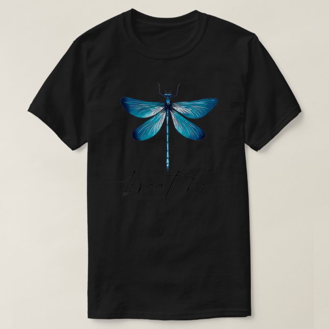 Womens Dragonfly Tattoodesign Sommarbrygga T Shirt (Design framsida)