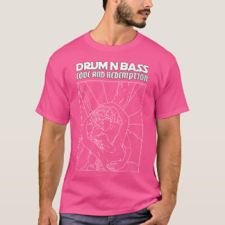 Womens Drum and Bass Kärlek 174 Bpm DNB Festival L T Shirt