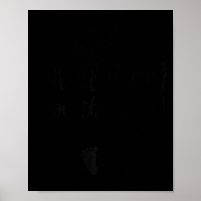 Womens Easter Pregnancy Announcemen Somebunny Is O Poster (Framsidan)