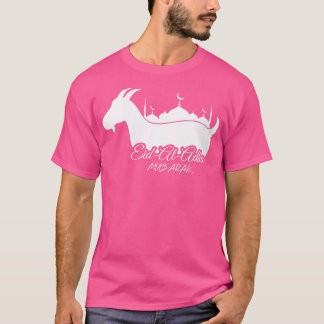Womens Eid Al Adha Mubarak Kareem Funny Lycklig Ei T Shirt