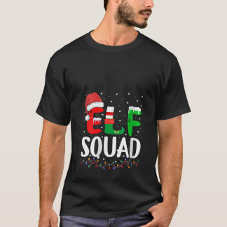 Womens Elf Squad Family Matching Group Funny Chris T Shirt
