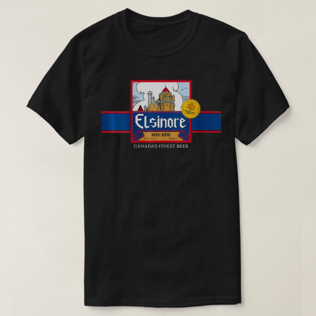 Womens Elsinore Beer New & Improving Retro 80's VN T Shirt (Design framsida)
