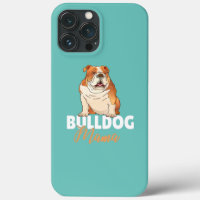 Womens English Bulldog Mamma Cute Hund älskare Mam