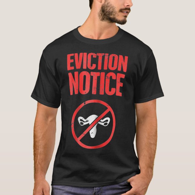 Womens Eviction  Recovery Present for a Hysterecto T Shirt (Framsida)