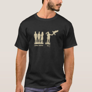 Womens Falconry Ornithology Birder Falconer Normal T Shirt
