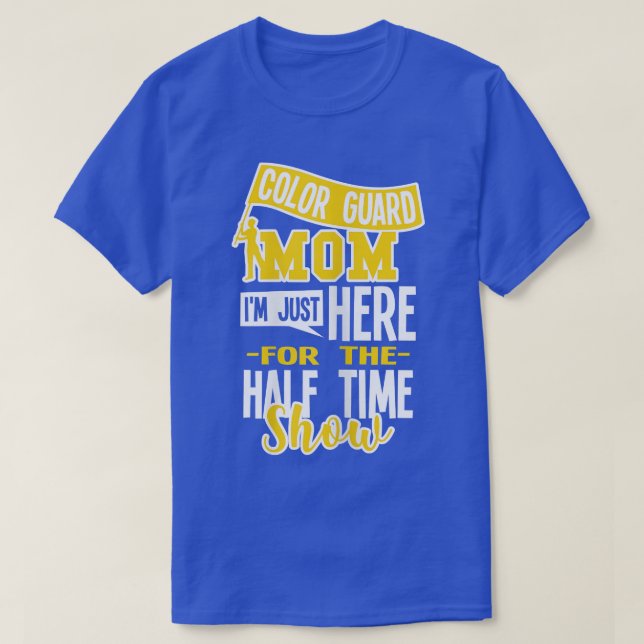Womens Färg Guard-design för Marching Band LoverC T Shirt (Design framsida)