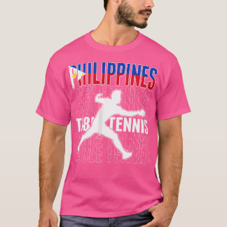 Womens Filippinerna Bord Tennis Fläkt - Filippiner T Shirt