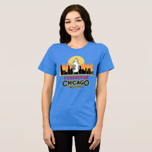 Women's Firehouse på Chicago Tee