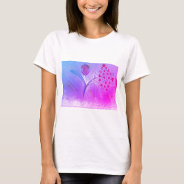 Women's firework fun floral T-Shirt