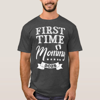 Womens First Mamma 2023 New mamma Gravid Ann T Shirt