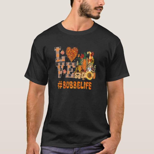 Womens First Mamma Now Grandma World's Best Bubbe  T Shirt (Framsida)